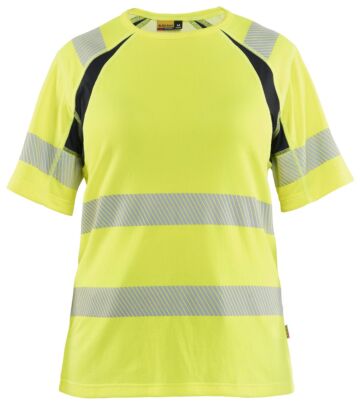 Blåkläder 3503-2537 Dames T-shirt High Vis High Vis Geel/Zwart