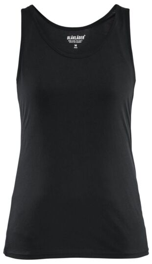 Blåkläder 3512-1029 Dames Mouwloos onderhemd Zwart