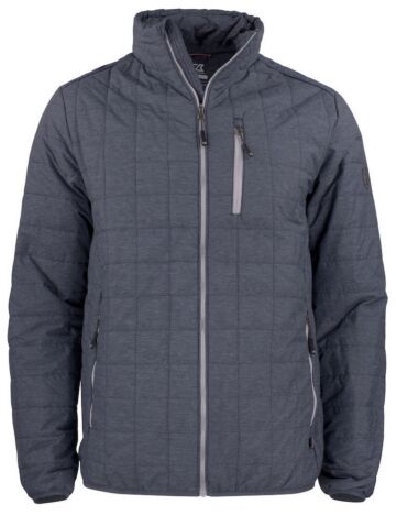 Cutter & Buck Rainier Jacket Heren Antraciet Marineblauw