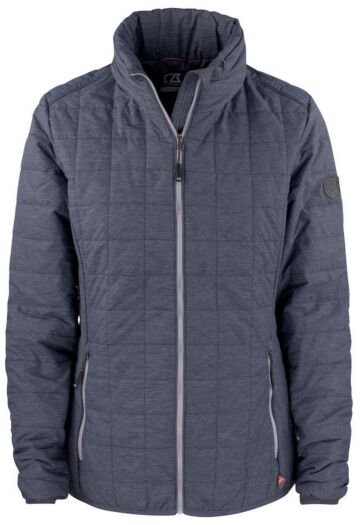 Cutter & Buck Rainier Jacket Dames Antraciet Marineblauw