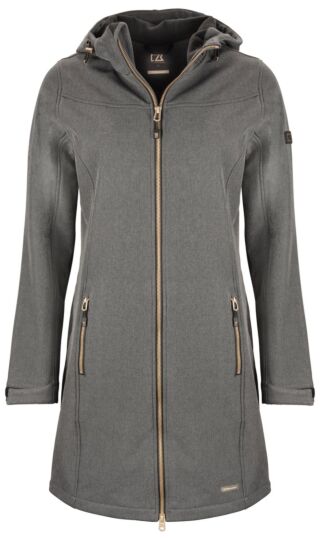 Cutter & Buck Whittier Jacket Dames Antraciet Mélange