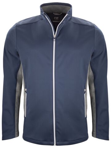 Cutter & Buck Navigate Softshell Jacket Heren Dark Navy