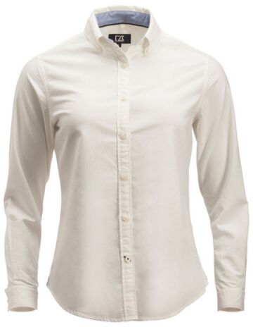 Cutter &amp; Buck Belfair Oxford Shirt Dames Wit