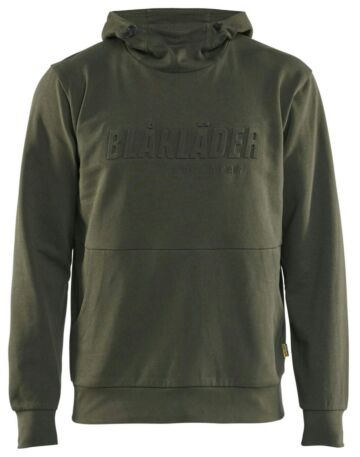 Blåkläder 3530-1158 Hoodie 3D Donker Herfstgroen
