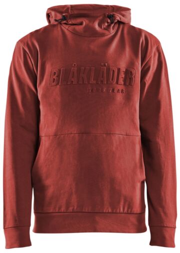 Blåkläder 3530-1158 Hoodie 3D Gebrand rood
