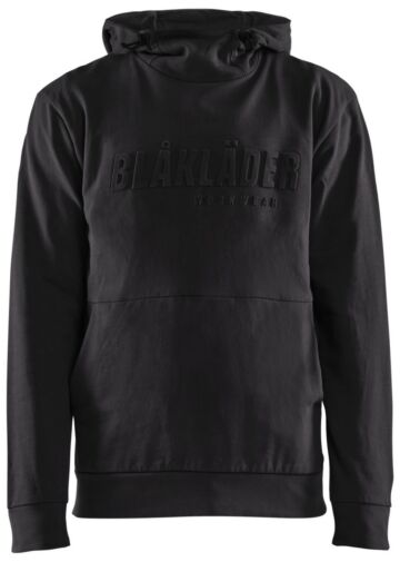 Blåkläder 3530-1158 Hoodie 3D Zwart