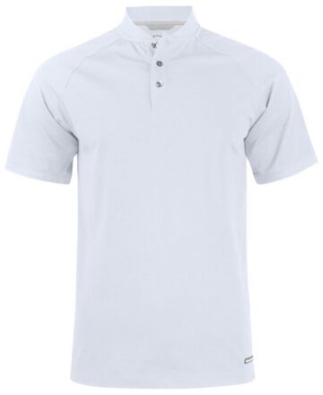 Cutter & Buck Advantage Stand-Up Collar Polo Wit