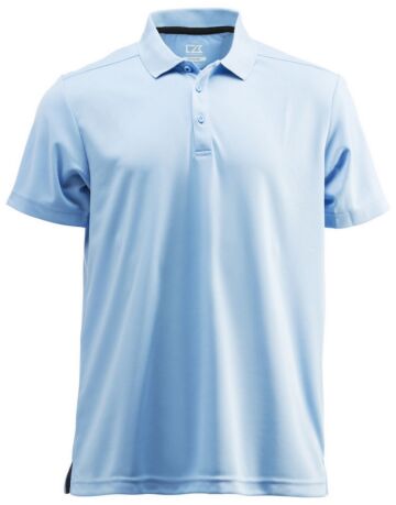 Cutter & Buck Kelowna Polo Heren Lichtblauw