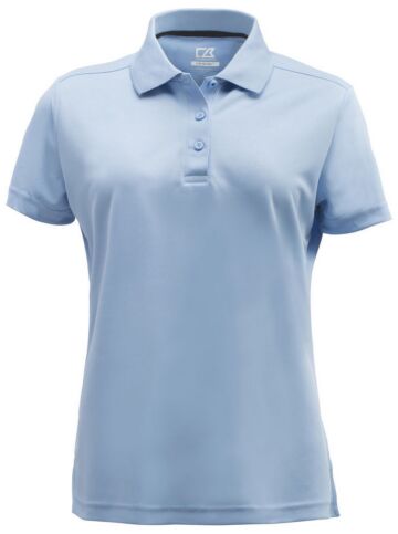 Cutter & Buck Kelowna Polo Dames Lichtblauw
