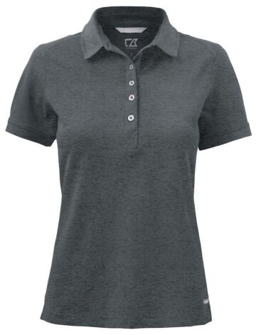 Cutter & Buck Advantage Polo Dames Antraciet Melange