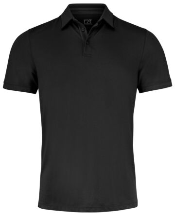 Cutter & Buck Oceanside Stretch Polo Heren Zwart