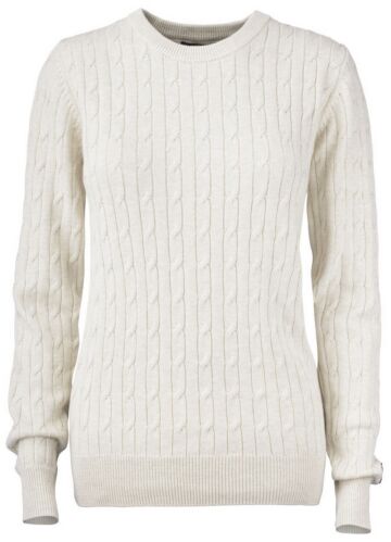 Cutter & Buck Blakely Knitted Sweater Dames Zand