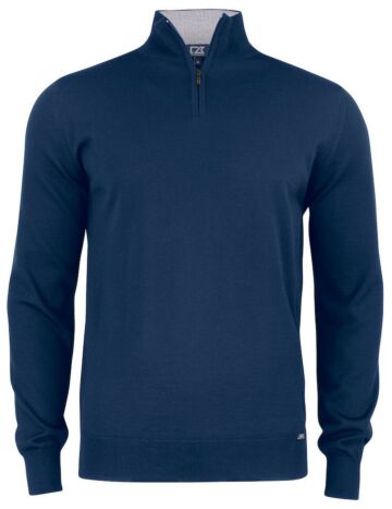 Cutter &amp; Buck Everett Sweater Heren Donker Marineblauw