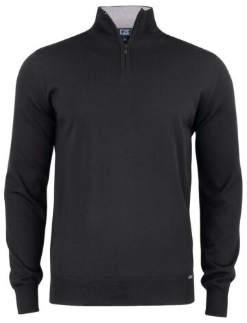 Cutter & Buck Everett Sweater Heren Zwart