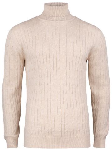 Cutter & Buck Blakely Rollerneck Heren Zand