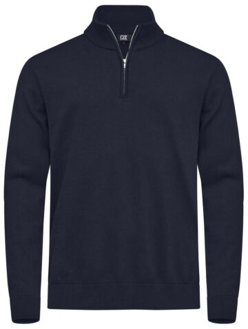 Cutter & Buck Oakville Half Zip Sweater Heren Dark Navy