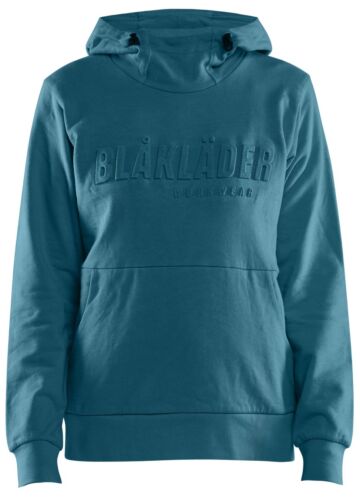 Blåkläder 3560-1158 Dames hoodie 3D Groenblauw