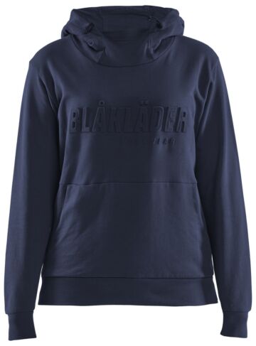 Blåkläder 3560-1158 Dames hoodie 3D Donker marineblauw
