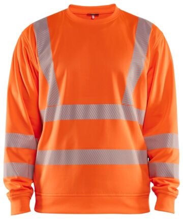 Blåkläder 3562-2538 Sweatshirt High vis High Vis Oranje