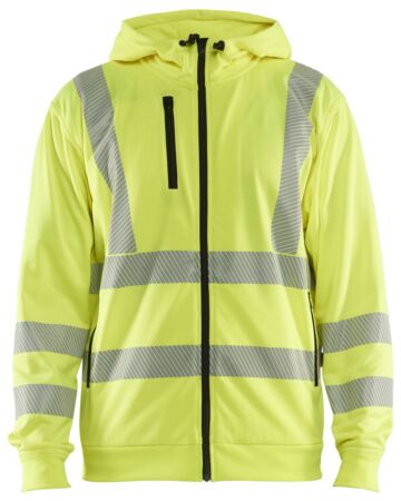 Blåkläder 3565-2538 Hooded sweatshirt met rits High Vis High Vis Geel