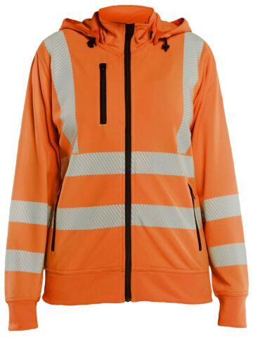 Blåkläder 3574-2538 Dames Sweatshirt met afneembare capuchon High Vis High Vis Oranje