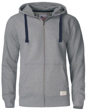 Cutter &amp; Buck Twisp Hood Full Zip Heren Grijs