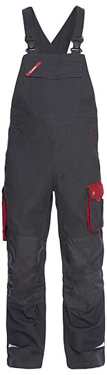F. Engel 3810-254 Amerikaanse Overall Antraciet/Rood