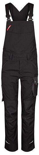 F. Engel 3815 Galaxy Ladies Bib Overall Black/Anthracite