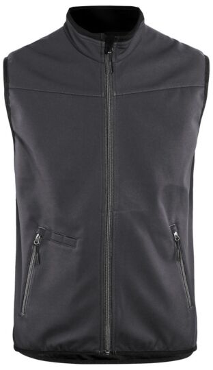 Blåkläder 3850-2516 Softshell bodywarmer Medium grijs/Zwart