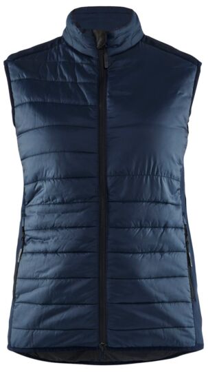 Blåkläder 3864-2030 Dames gevoerde bodywarmer Donker marineblauw
