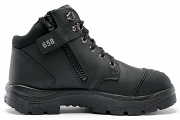 Steel Blue Hoge Schoen Parkes ZIP S3 392658 + KN Zwart