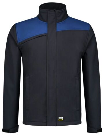Tricorp 402021 Softshell Bicolor Naden Marineblauw/Royalblauw