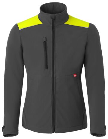 HAVEP 40235 Softshell Havep Shift Charcoal/Fluo Geel