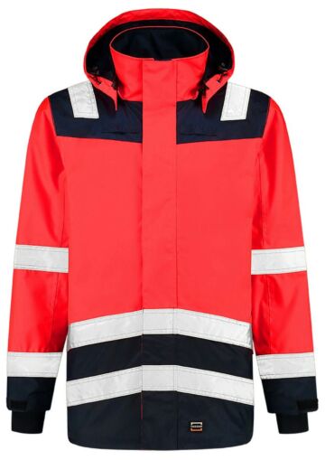 Tricorp 403020 Parka High Vis Bicolor Fluor Blauw