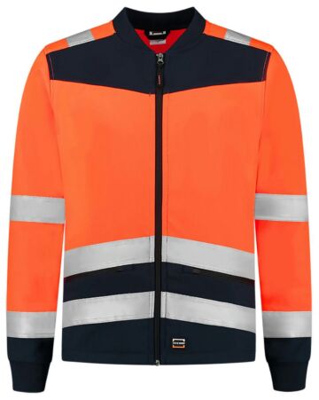 Tricorp 403021 Softshell High Vis Bicolor Fluor Oranje/Blauw