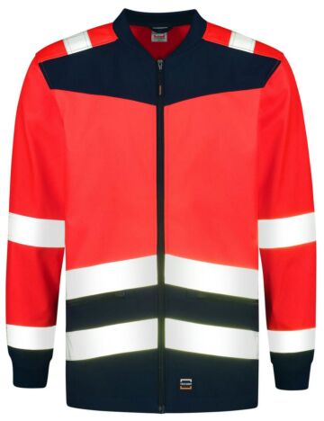 Tricorp 403021 Softshell High Vis Bicolor Fluor Blauw