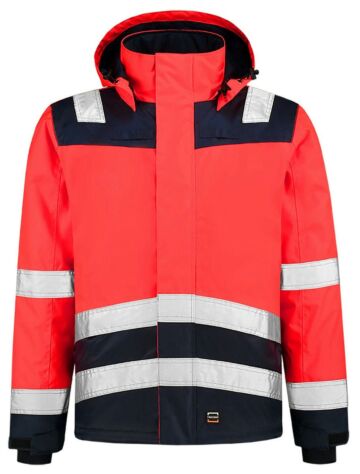 Tricorp 403023 Midi Parka High Vis Bicolor Fluor Blauw