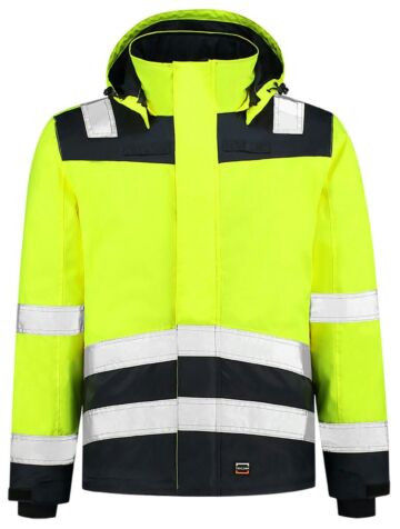 Tricorp 403023 Midi Parka High Vis Bicolor Fluor Geel/Blauw
