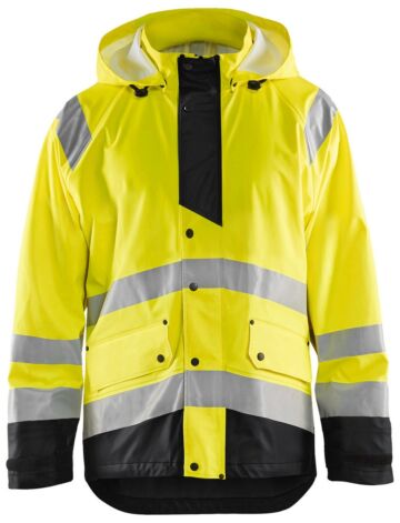 Blåkläder 4327-2005 Regenjas High Vis LEVEL 3 High Vis Geel/Zwart