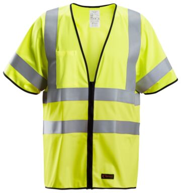 Snickers 4361 ProtecWork Vest Klasse 3/2 High-Vis Geel
