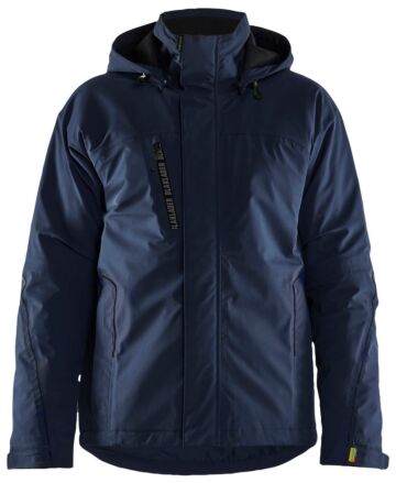 Blåkläder 4408-1917 Dames Lichtgewicht winterjas 4-weg stretch Donker marineblauw/Zwart