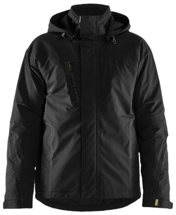 Blåkläder 4408-1917 Dames Lichtgewicht winterjas 4-weg stretch Zwart/Zwart
