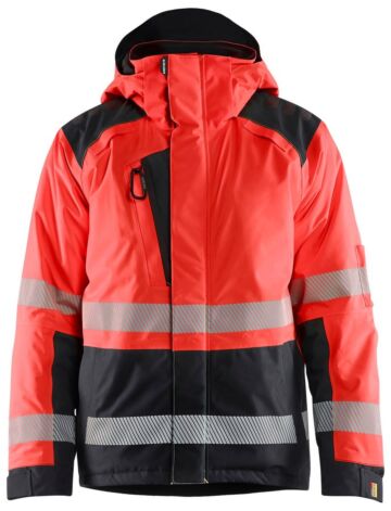 Blåkläder 4455-1987 Winterjas High Vis High Vis Rood/Zwart