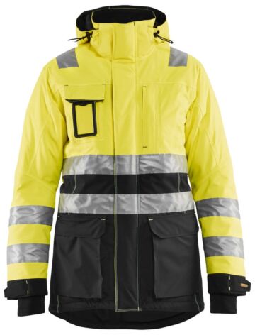 Blåkläder 4472-1987 Dames winterparka High Vis High Vis Geel/Zwart