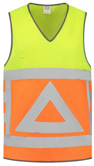 Tricorp 453011 Tabard Verkeersregelaar Oranje/Geel