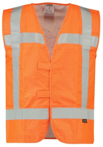 Tricorp 453018 Veiligheidsvest RWS Vlamvertragend Antistatisch Fluor Oranje