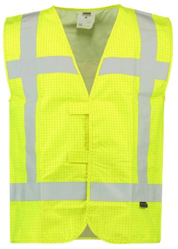 Tricorp 453018 Veiligheidsvest RWS Vlamvertragend Antistatisch Fluor Geel