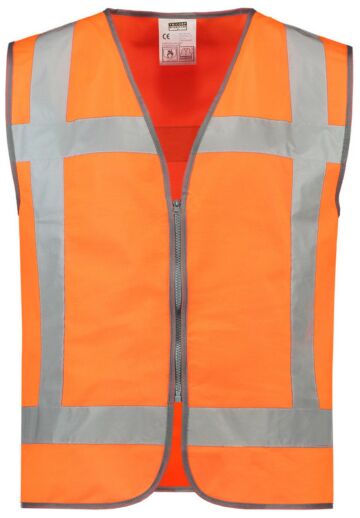 Tricorp 453019 Veiligheidsvest RWS Rits Fluor Oranje