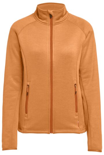 Tenson Txlite Midlayer Zip Women Dames Donker Oranje