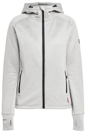 Tenson Txlite Hoodie Women Dames Lichtgrijs